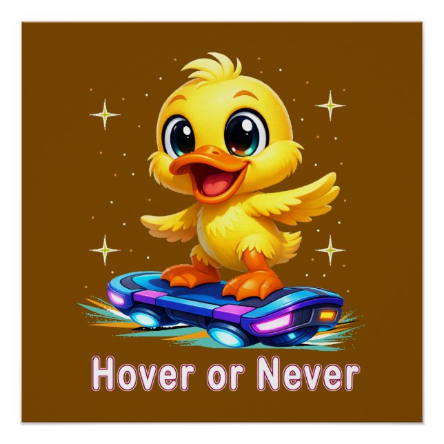 funny duck poster (Front)