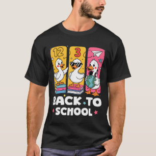 Funny duck school squad first day of school for T-Shirt