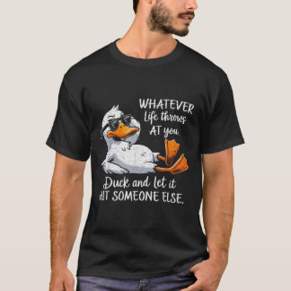 Funny Duck Shirt Funny Quote Graphic Tees For Men 