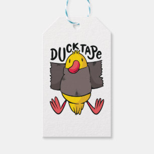 Funny Duck Tape Gift Tags