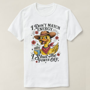 Funny Duck: Trendy Sarcasm Humor That Quacks You U T-Shirt