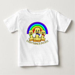 FUNNY DUCKS RAINBOWCORE  BABY T-Shirt