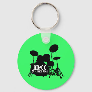 Funny Dyslexic Key Ring