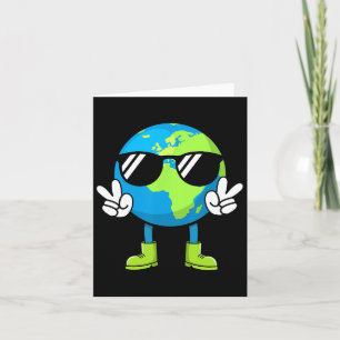 Funny Earth Day Everyday Earth Day Women Girls Kid Card