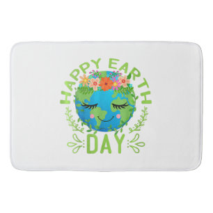Funny Earth Day Quote Earth Cool Happy Earth Day Bath Mat