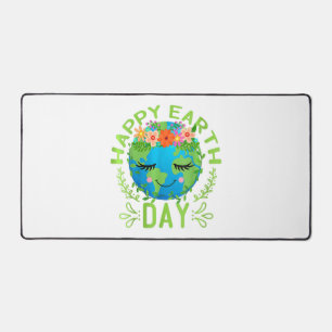 Funny Earth Day Quote Earth Cool Happy Earth Day Desk Mat