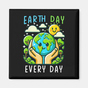Funny Earth Day Save The Planet Cute Earth Day Magnet