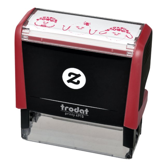 Funny earth planet self-inking stamp (Product)