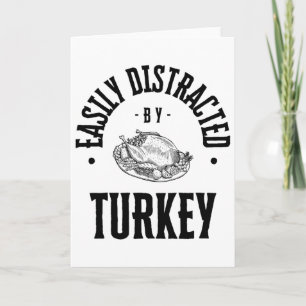 Funny Easily Distracted  Card