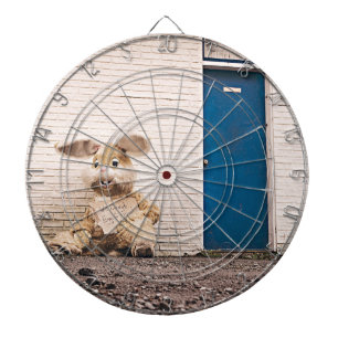 funny easter bunny dartboard