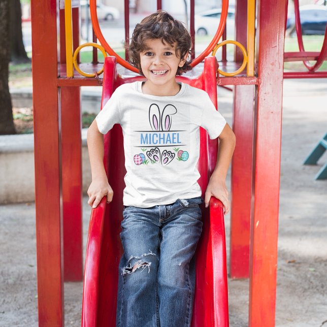 Funny Easter Bunny Name Personalised T-Shirt (Creator Uploaded)