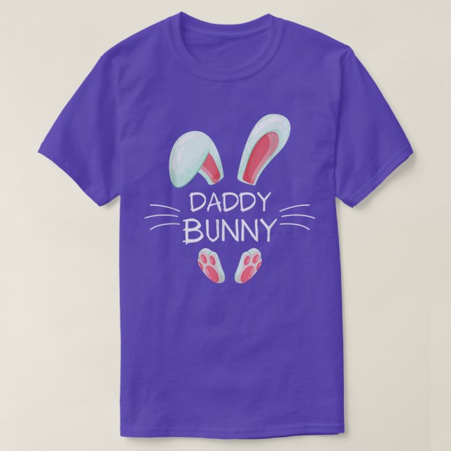 Funny Easter Day Costume Matching Cute Daddy Bunny T-Shirt (Design Front)