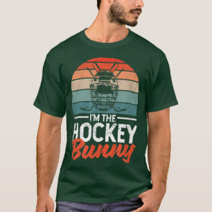 Funny Easter Day Ice Puck Player Fan I'm The Hocke T-Shirt