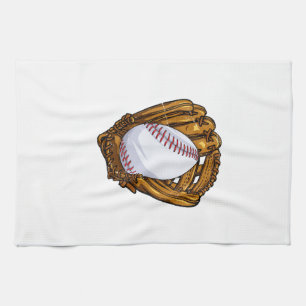 Funny Easter Egg Baseball Egg Hunting Easter Day M Tea Towel