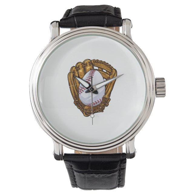 Funny Easter Egg Baseball Egg Hunting Easter Day M Watch (Front)