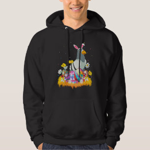 Funny Easter Egg   Cute Dove Bird Easter Sunday Hoodie