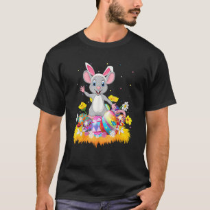 Funny Easter Egg Cute Mouse Easter Sunday T-Shirt