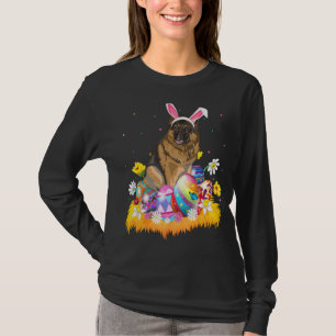 Funny Easter Egg German Shepherd Dog Easter Sunda T-Shirt
