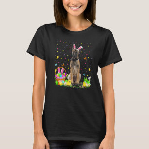 Funny Easter Egg Hunting Belgian Shepherd Dog East T-Shirt