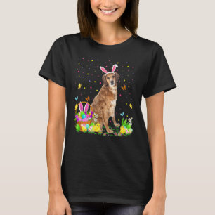 Funny Easter Egg Hunting Brittany Spaniel Dog East T-Shirt