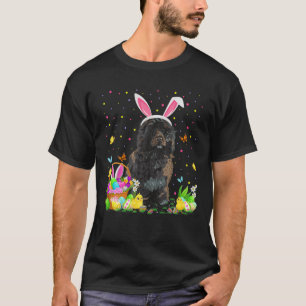 Funny Easter Egg Hunting Portuguese Water Dog East T-Shirt