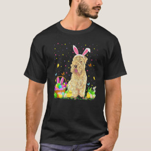 Funny Easter Egg Hunting Wheaten Terrier Dog Easte T-Shirt