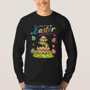Funny Easter Egg Northern Pike Fish Happy Easter T-Shirt