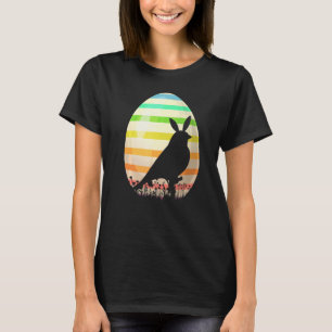 Funny Easter Egg  Vintage Style Finches Bird Easte T-Shirt