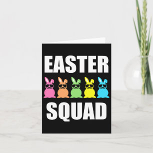 Funny Easter Family Matching Outfit Design Easter Card