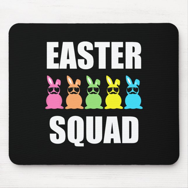 Funny Easter Family Matching Outfit Design Easter  Mouse Pad (Front)