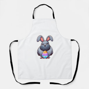 Funny Easter Pigeon Lover Egg Eggs Bunny Rabbit Bu Apron