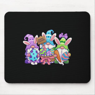 Funny Easter Shirt Happy Easter Gnomes Easter Bysk Mouse Pad