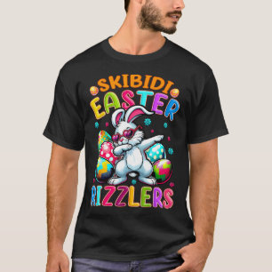 Funny Easter Shirt - Skibidi Easter Bunny Gen Alph