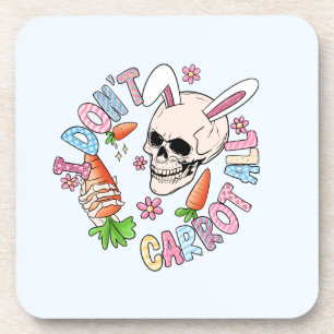 Funny Easter Skull Coaster