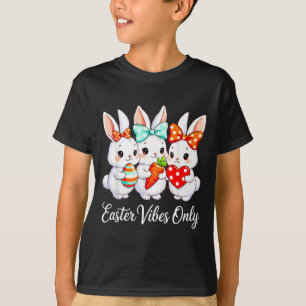 Funny easter squad bunnies family matching retro T-Shirt