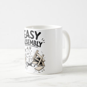 Funny Easy Assembly Mug – Cute Family Matching Gif