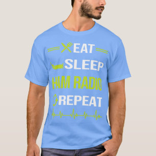 Funny Eat Sleep Repeat Ham Radio Amateur Radio T-Shirt