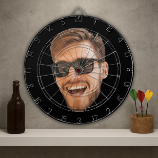 Funny Editable Photo Dartboard