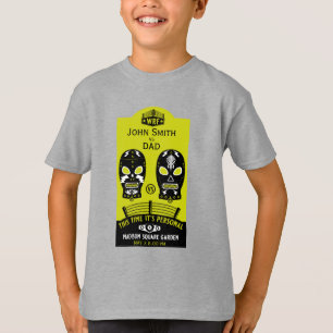 Funny Editable Wrestling Contest T-Shirt