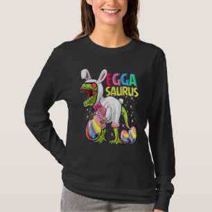 Funny Eggasaurus Stegosaurus Egg Dinosaur Happy Ea T-Shirt