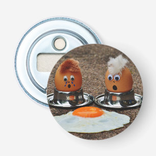 Funny eggs bottle opener