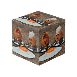 Funny eggs cube
