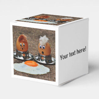 Funny eggs favour box