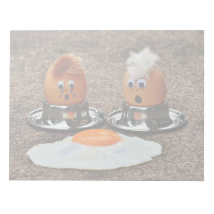 Funny eggs notepad