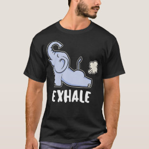Funny Ehale Yoga Elephant For Elephant Lover Gift T-Shirt