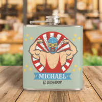 Funny El Luchador Mexican Lucha Libre Tequila