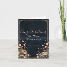 Funny Election Congratulations Card | You Won