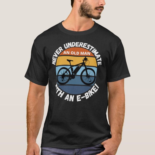 Funny Electric Bike - E-Bike Lover Classic T-Shirt (Front)