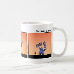 Funny Electric Guitar Stickman Mug - 127