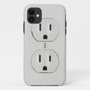 Funny Electrical Outlet iPhone 11 Case